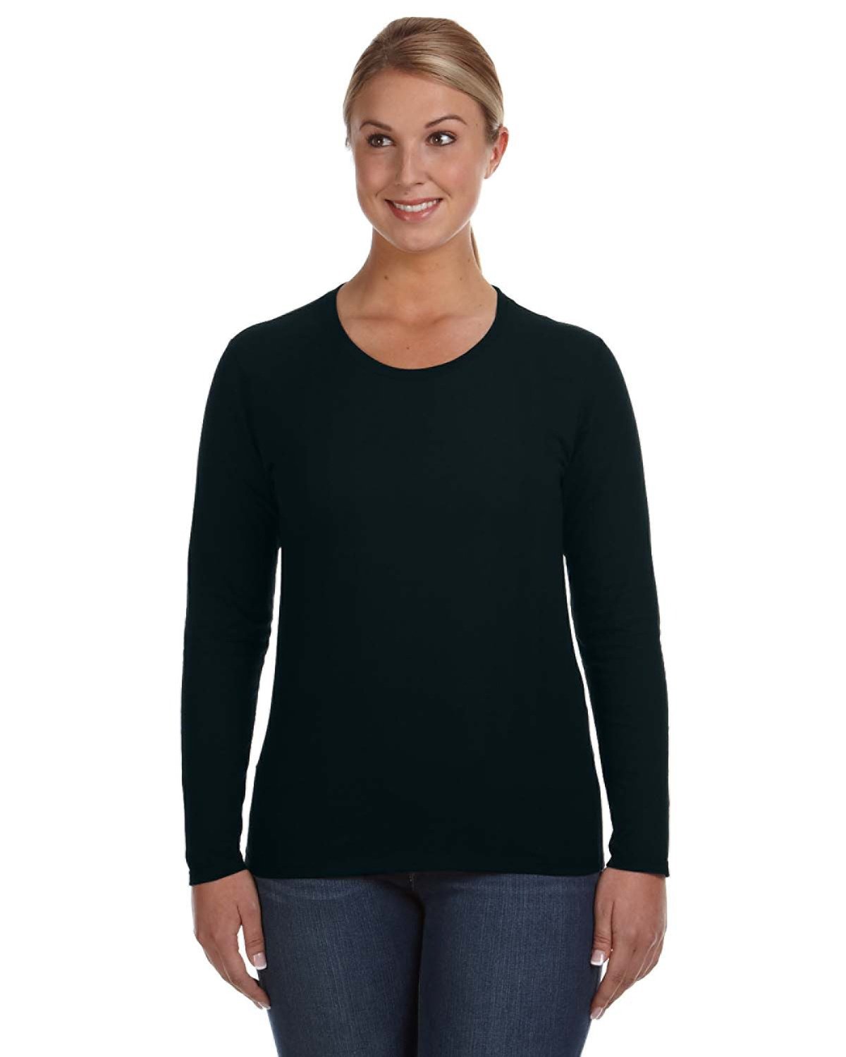 Anvil 884L Ladies' Lightweight Long-Sleeve T-Shirt