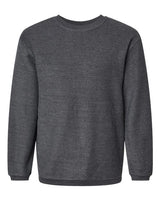 MV Sport 19179 Corded Crewneck Pullover #color_Charcoal