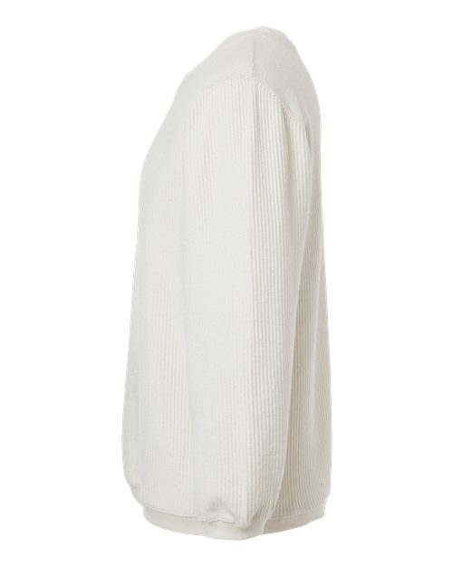 MV Sport 19179 Corded Crewneck Pullover #color_Ivory