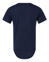 Bella + Canvas 3003C FWD Fashion Men's Curved Hem Short Sleeve T-Shirt #color_NAVY