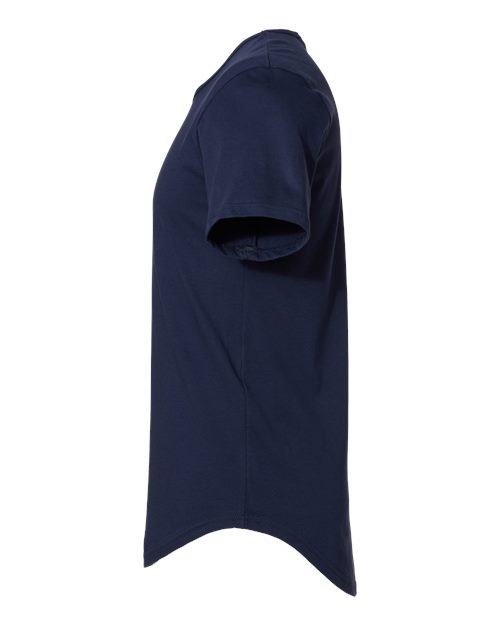 Bella + Canvas 3003C FWD Fashion Men's Curved Hem Short Sleeve T-Shirt #color_NAVY