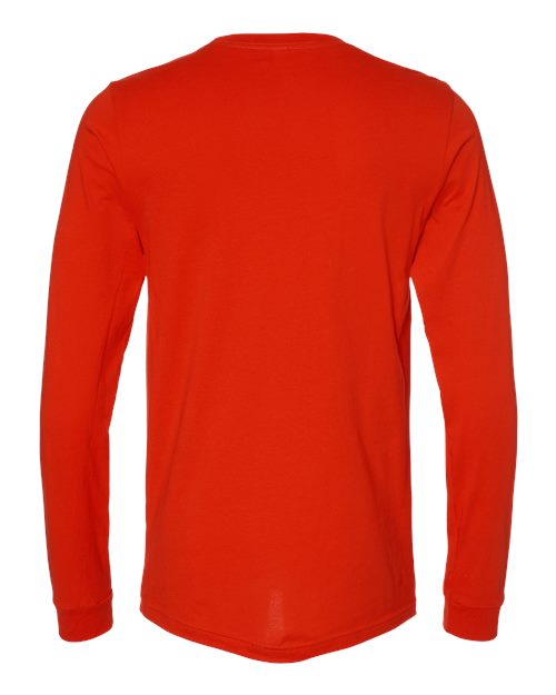 Bella + Canvas 3501 Unisex Jersey Long-Sleeve T-Shirt #color_POPPY