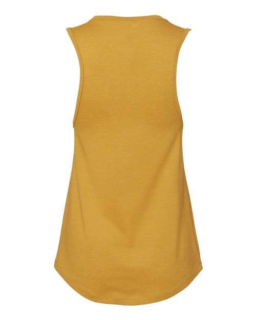 Bella + Canvas B6003 Ladies' Jersey Muscle Tank #color_HEATHER MUSTARD