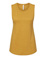 Bella + Canvas B6003 Ladies' Jersey Muscle Tank #color_HEATHER MUSTARD