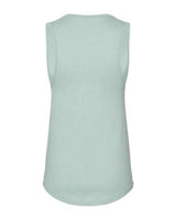 Bella + Canvas B6003 Ladies' Jersey Muscle Tank #color_HTHR DUSTY BLUE