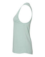Bella + Canvas B6003 Ladies' Jersey Muscle Tank #color_HTHR DUSTY BLUE