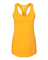 Bella + Canvas B6008 Ladies' Jersey Racerback Tank #color_GOLD