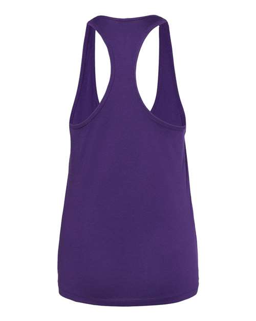 Bella + Canvas B6008 Ladies' Jersey Racerback Tank #color_TEAM PURPLE