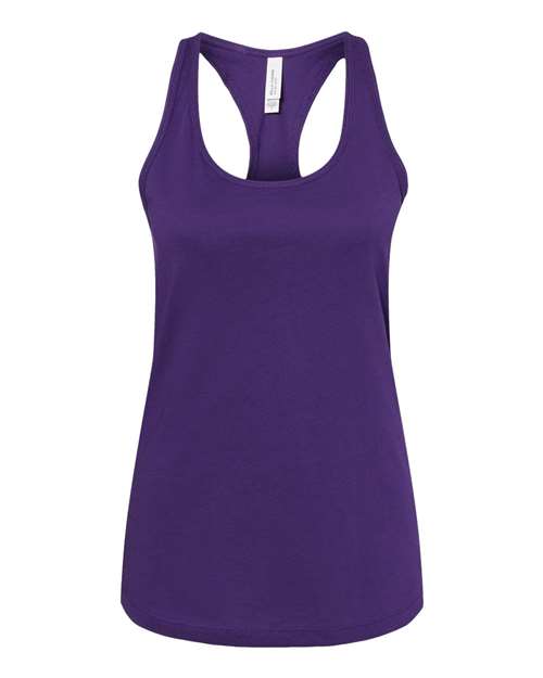 Bella + Canvas B6008 Ladies' Jersey Racerback Tank #color_TEAM PURPLE