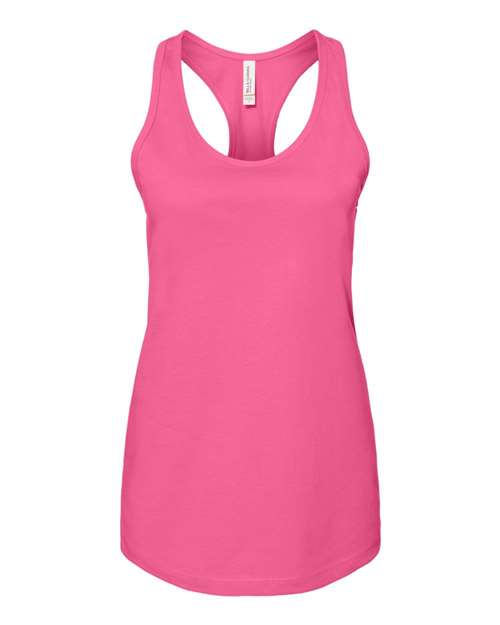 Bella + Canvas B6008 Ladies' Jersey Racerback Tank #color_CHARITY PINK