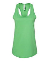 Bella + Canvas B6008 Ladies' Jersey Racerback Tank #color_SYNTHETIC GREEN
