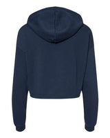 Bella + Canvas B7502 Ladies' Cropped Fleece Hoodie #color_NAVY