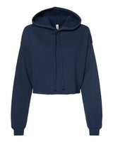 Bella + Canvas B7502 Ladies' Cropped Fleece Hoodie #color_NAVY