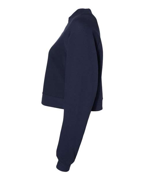 Bella + Canvas B7505 FWD Fashion Ladies' Raglan Pullover Fleece #color_NAVY