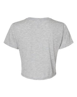 Bella + Canvas B8882 Ladies' Flowy Cropped T-Shirt #color_ATHLETIC HEATHER