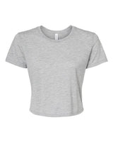 Bella + Canvas B8882 Ladies' Flowy Cropped T-Shirt #color_ATHLETIC HEATHER