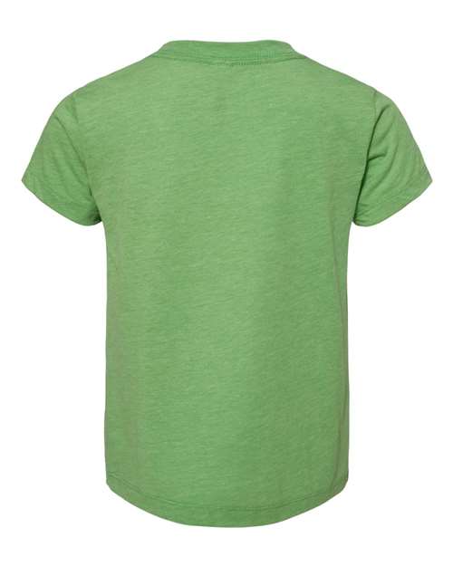 Bella + Canvas 3413T Toddler Triblend Short-Sleeve T-Shirt #color_GREEN TRIBLEND