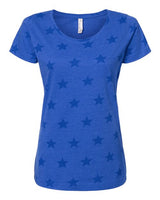 Code Five 3629 Ladies' Five Star T-Shirt #color_ROYAL STAR