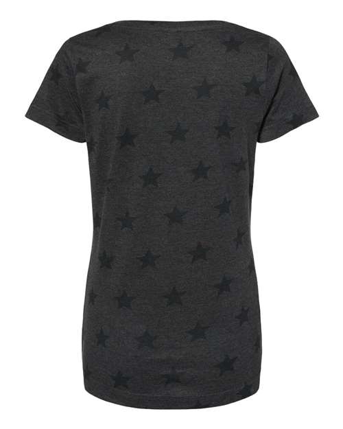 Code Five 3629 Ladies' Five Star T-Shirt #color_SMOKE STAR