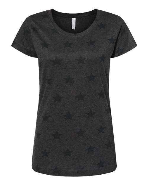 Code Five 3629 Ladies' Five Star T-Shirt #color_SMOKE STAR