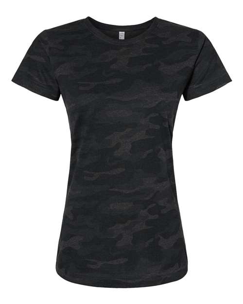 LAT 3516 Ladies' Fine Jersey T-Shirt #color_STORM CAMO