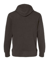 J America JA8706 Ripple Fleece Pulllover Hooded Sweatshirt #color_BLACK