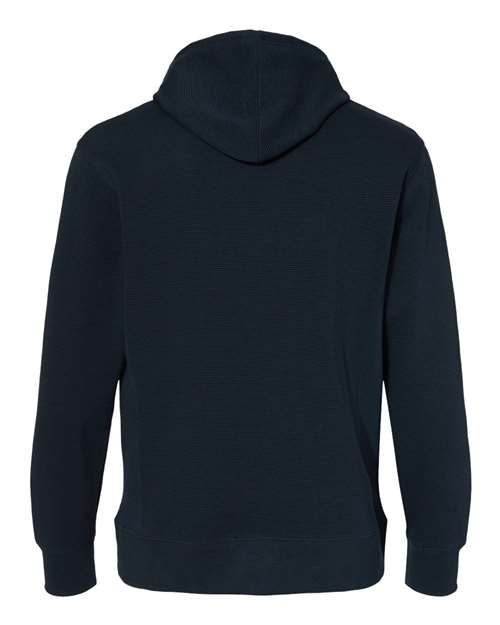 J America JA8706 Ripple Fleece Pulllover Hooded Sweatshirt #color_NAVY
