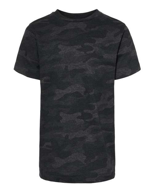 LAT 6101 Youth Fine Jersey T-Shirt #color_STORM CAMO