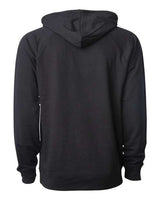 Independent Trading Co. SS1000 Icon Lightweight Loopback Terry Hooded Sweatshirt #color_Black