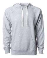 Independent Trading Co. SS1000 Icon Lightweight Loopback Terry Hooded Sweatshirt #color_Athletic Heather