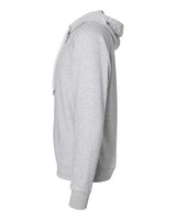 Independent Trading Co. SS1000Z Icon Lightweight Loopback Terry Full-Zip Hooded Sweatshirt #color_Athletic Heather