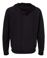 Independent Trading Co. SS1000Z Icon Lightweight Loopback Terry Full-Zip Hooded Sweatshirt #color_Black