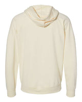 Independent Trading Co. SS1000Z Icon Lightweight Loopback Terry Full-Zip Hooded Sweatshirt #color_Bone