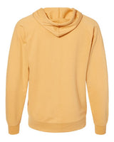 Independent Trading Co. SS1000Z Icon Lightweight Loopback Terry Full-Zip Hooded Sweatshirt #color_Harvest Gold