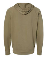 Independent Trading Co. SS1000Z Icon Lightweight Loopback Terry Full-Zip Hooded Sweatshirt #color_Olive