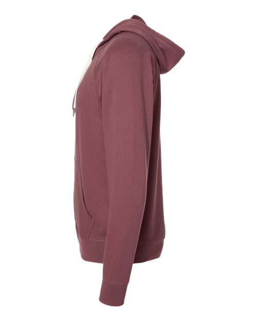 Independent Trading Co. SS1000Z Icon Lightweight Loopback Terry Full-Zip Hooded Sweatshirt #color_Port