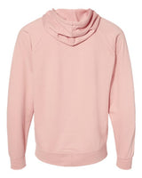 Independent Trading Co. SS1000Z Icon Lightweight Loopback Terry Full-Zip Hooded Sweatshirt #color_Rose