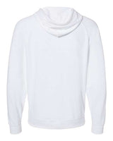 Independent Trading Co. SS1000Z Icon Lightweight Loopback Terry Full-Zip Hooded Sweatshirt #color_White