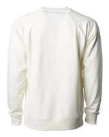 Independent Trading Co. SS1000C Icon Lightweight Loopback Terry Crewneck Sweatshirt #color_Bone