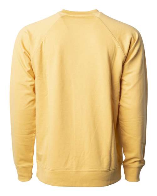 Independent Trading Co. SS1000C Icon Lightweight Loopback Terry Crewneck Sweatshirt #color_Harvest Gold