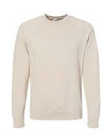 Independent Trading Co. SS1000C Icon Lightweight Loopback Terry Crewneck Sweatshirt #color_Sand