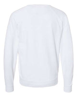 Independent Trading Co. SS1000C Icon Lightweight Loopback Terry Crewneck Sweatshirt #color_White