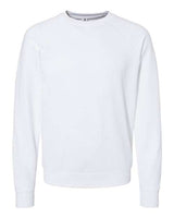 Independent Trading Co. SS1000C Icon Lightweight Loopback Terry Crewneck Sweatshirt #color_White