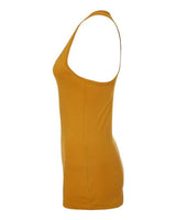Next Level N1533 Ladies' Ideal Racerback Tank #color_ANTIQUE GOLD