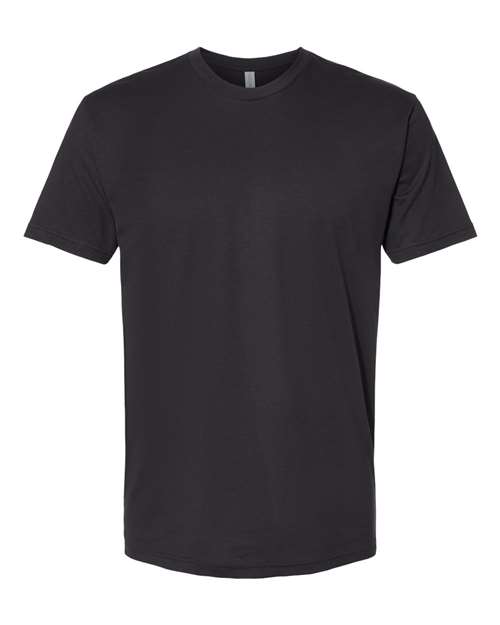 Next Level 3600 Unisex Cotton T-Shirt #color_GRAPHITE BLACK