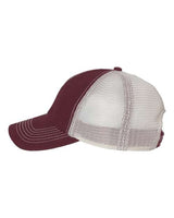 47 Brand 4710 Trawler Cap #color_Dark Maroon/ Stone