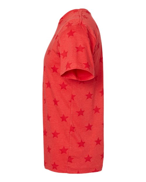 Code Five 3929 Mens' Five Star T-Shirt #color_RED STAR