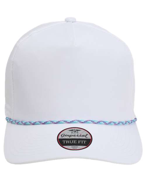 Imperial 5054 The Wrightson Cap #color_White/ Teal-Purple