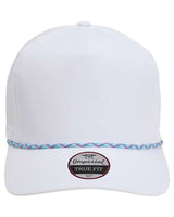 Imperial 5054 The Wrightson Cap #color_White/ Teal-Purple