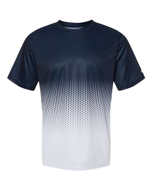 Badger 4220 Hex 2.0 T-Shirt #color_Navy